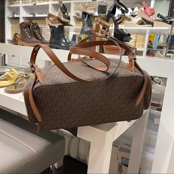 Michael Kors Large Chain Backpack - Picture 8 of 11